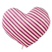Pillow Striped Heart Crimea