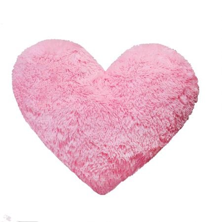 Подушка розовое сердце Золотое
