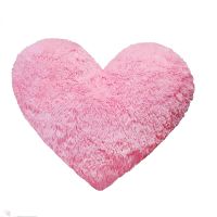 Подушка розовое сердце