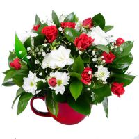 Bouquet of flowers Kiss Izum
                            