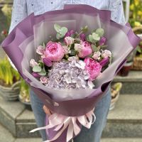 Букет квітів Пурпурне кохання Хундсанген