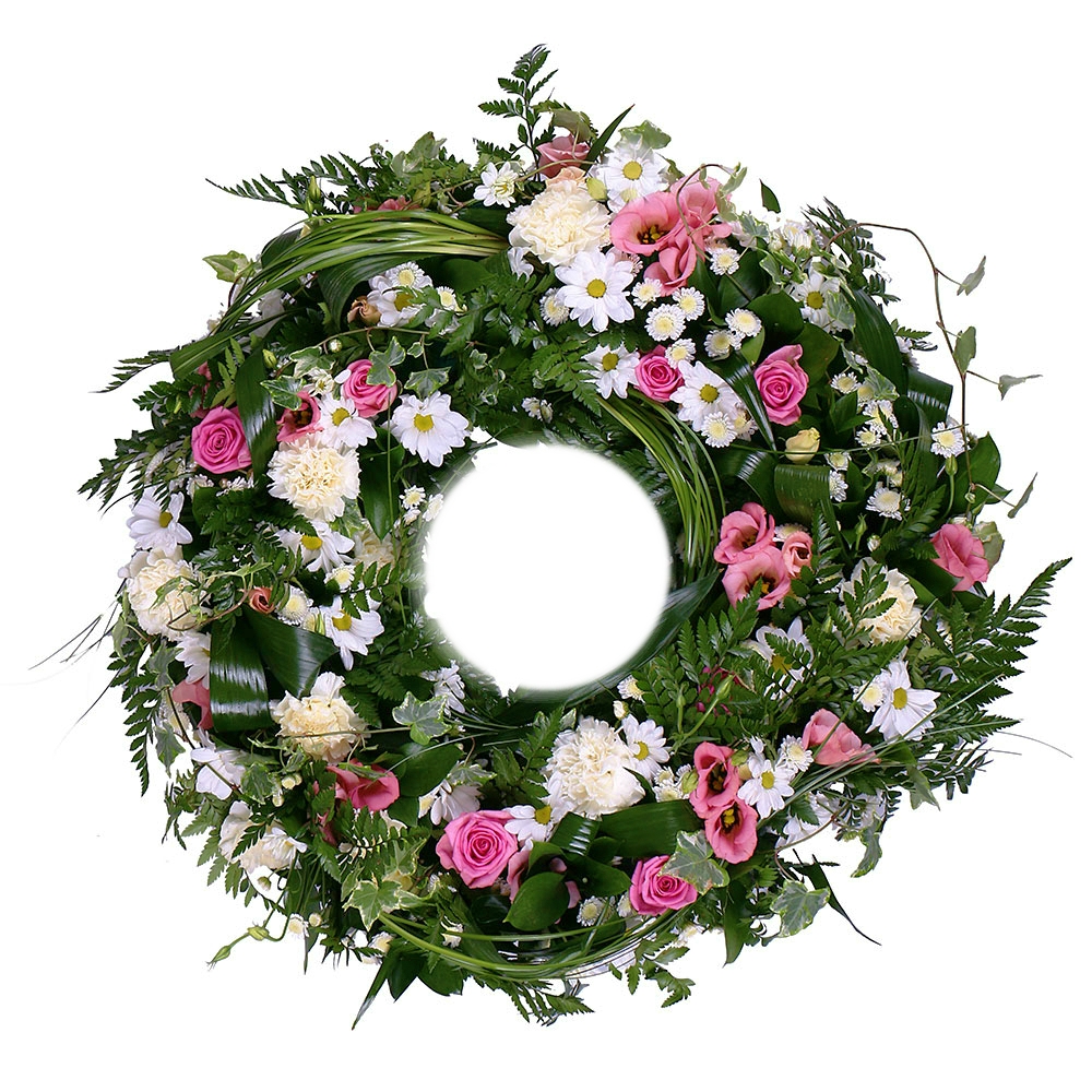 Funeral wreath of flowers Funeral wreath of flowers