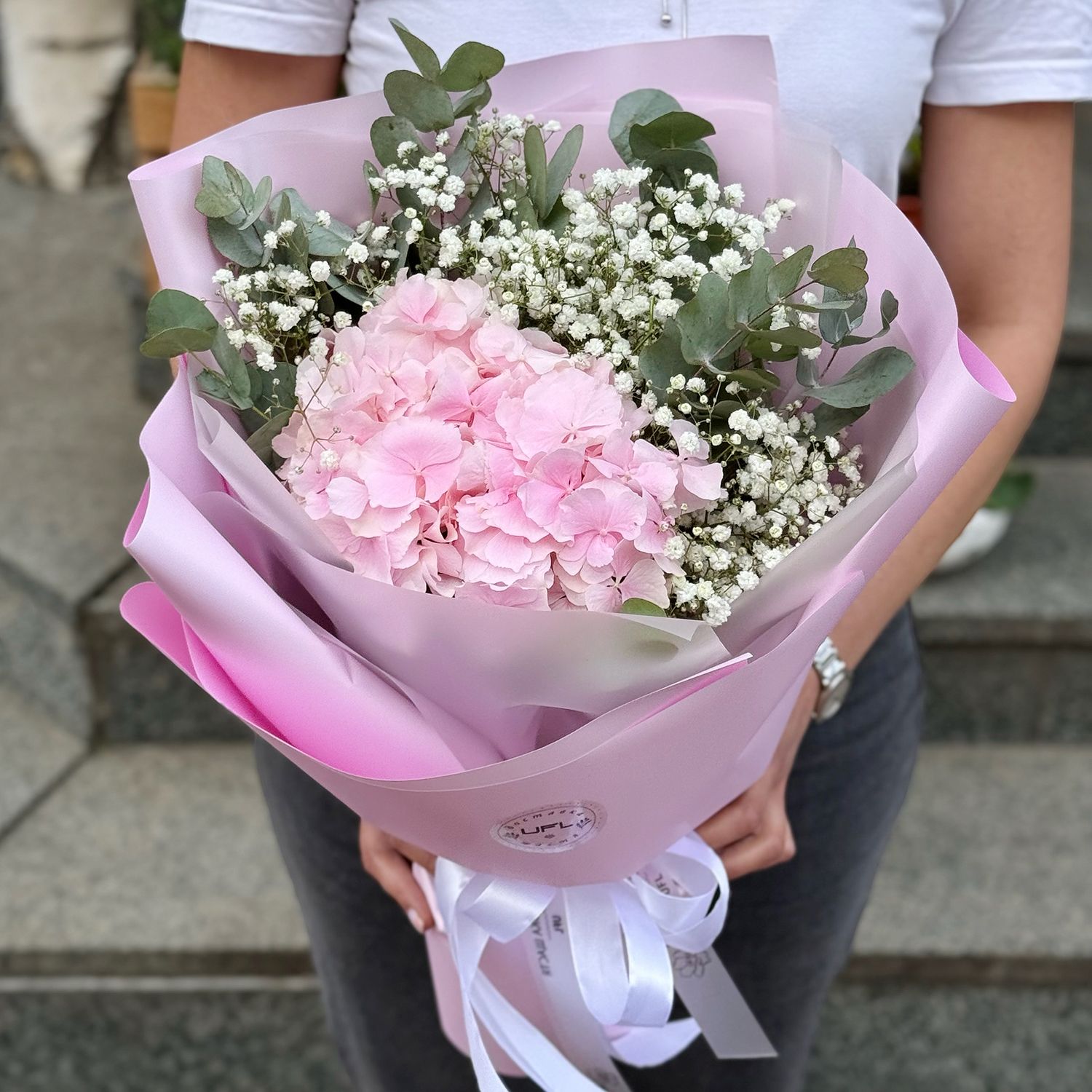 Букет Рожеве щастя 36 $