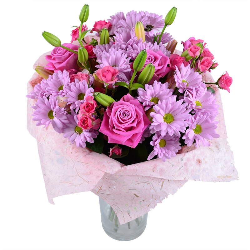 Pink bouquet Lugansk