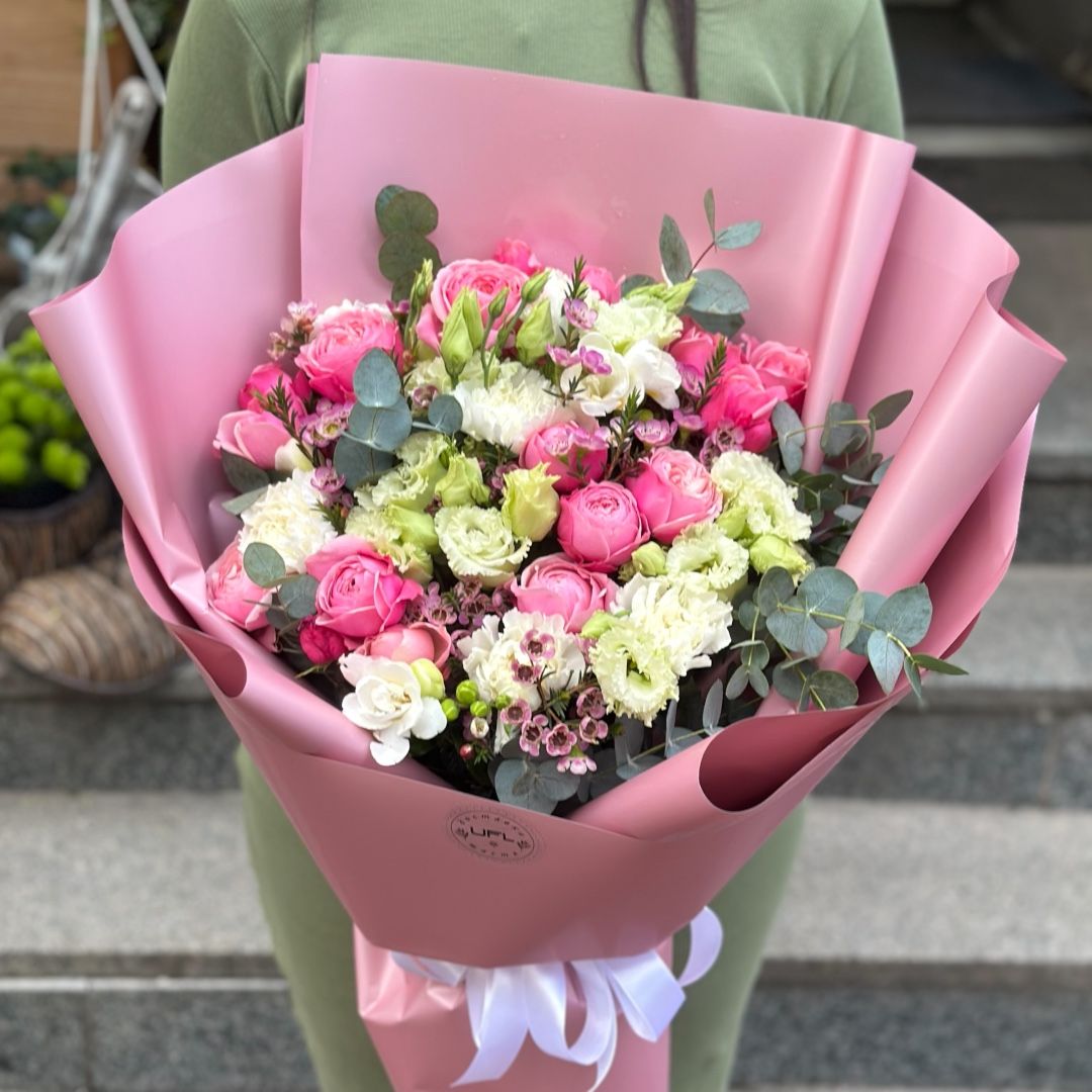Розовый букет-микс 3509 грн