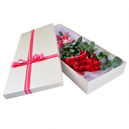 Roses in a box