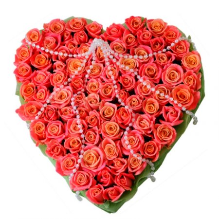 Angel  heart 75 roses <!-- Minsk -->