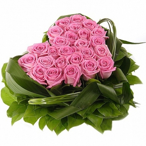 Сердце розовых роз Лимож