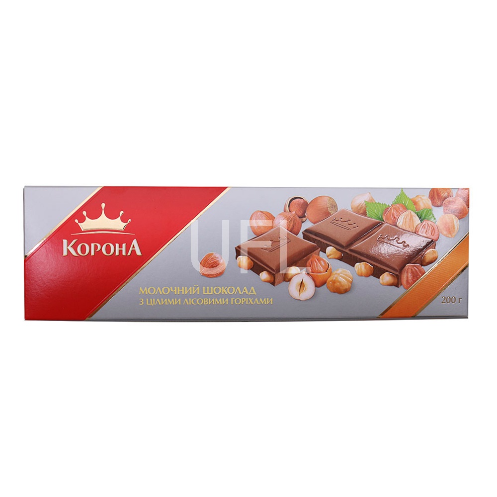 Korona Chocolate with nuts (milk) 200 g Korona Chocolate with nuts (milk) 200 g