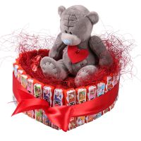  Bouquet Sweet teddy
														