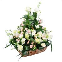 Bouquet Wedding basket