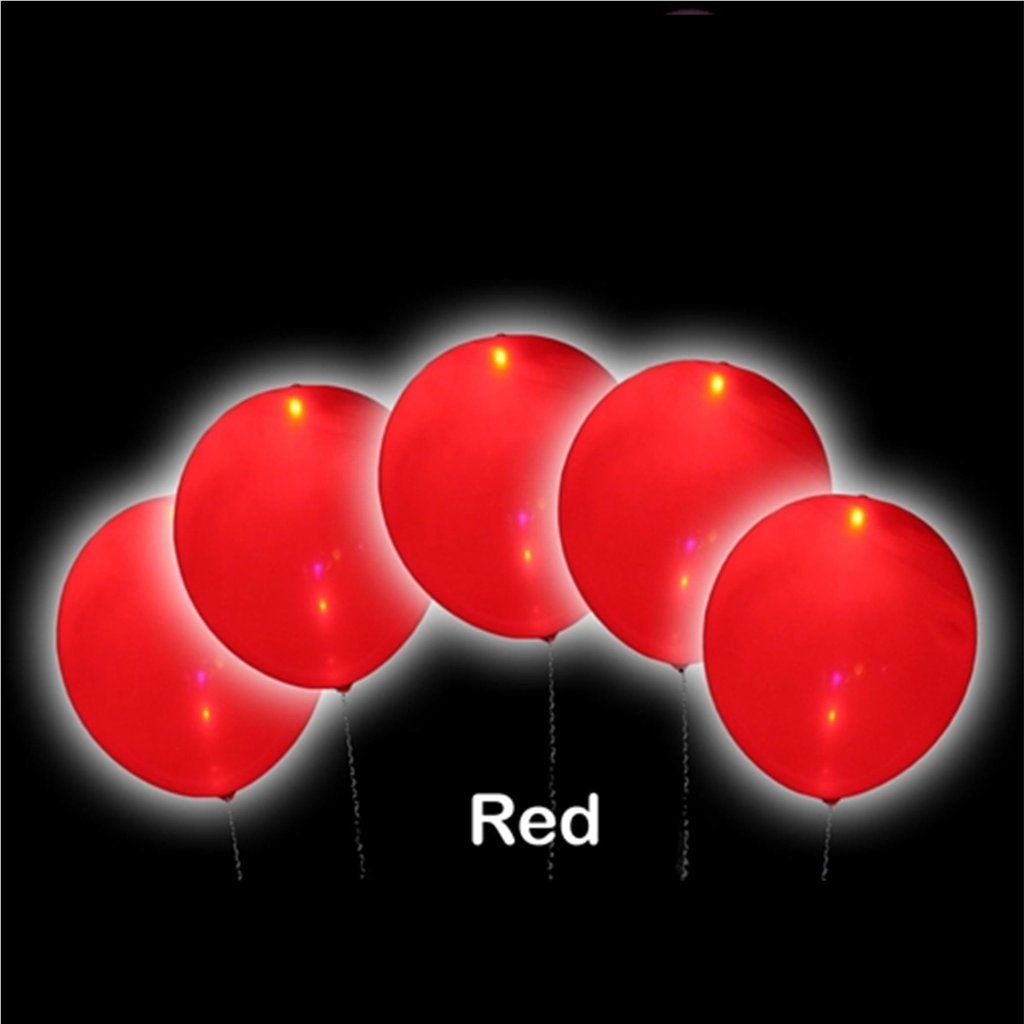 Glowing balloons (red) Glowing balloons (red)