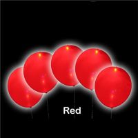 Glowing balloons (red)