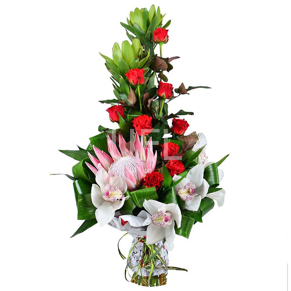 Bouquet of flowers Solemn
													