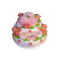  Bouquet Birthday Cake
														