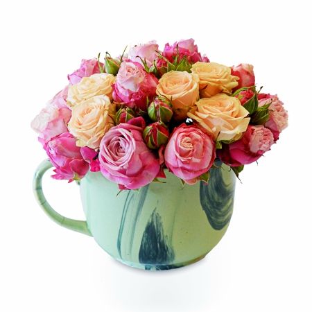  Bouquet Flower cup
														