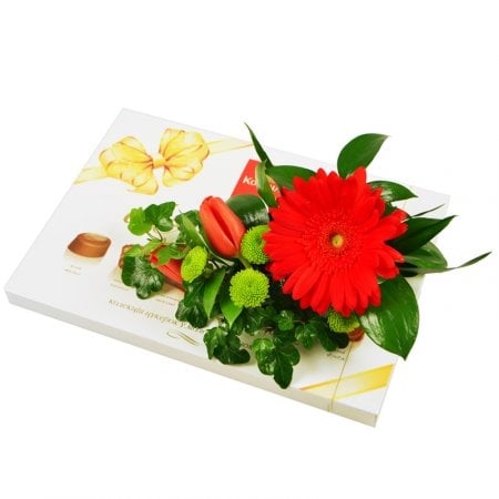 Flowers «DeLuxe» (wholesale) Vishnevoe