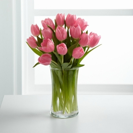 Тюльпаны + ваза Тюльпаны + ваза