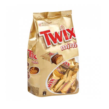 Packing of chocolate bars Twix (184 g)