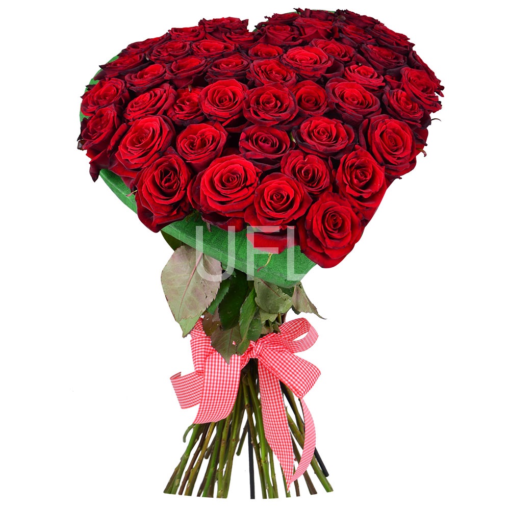Розы в виде сердца 0 $