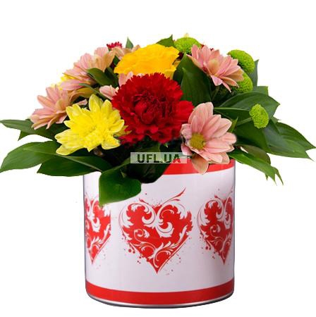 Букет цветов Валентина
													