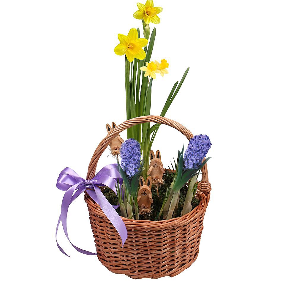  Bouquet Spring basket
													