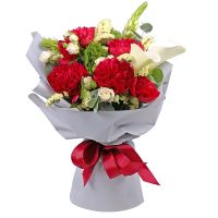  Bouquet Cherry blosson <!-- Minsk -->
														