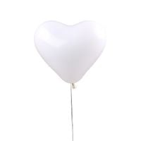 Воздушный шарик «Белоснежное сердце»