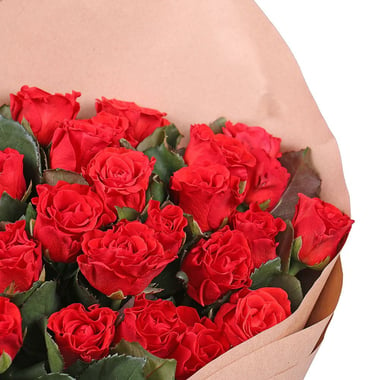 25 красных роз Щелкино