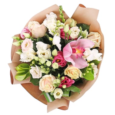 Букет цветов Нежный подарок Гуанчжоу