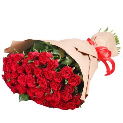 51 красная роза Маале-Адуммим
