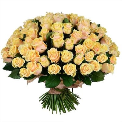 101 creamy roses Simferopol
