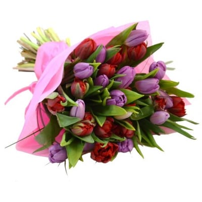 Весенний подарок - 29 тюльпанов Луганск