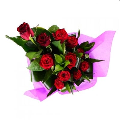 Букет 11 красных роз Лозовая