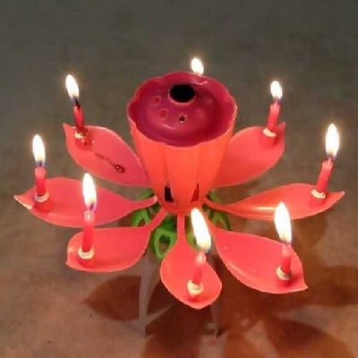 Музыкальная свеча Цветок Киев