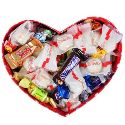 Коробка конфет Сердце Симферополь