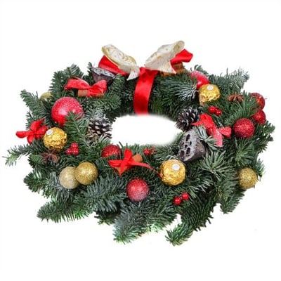 Christmas wreath Kiev