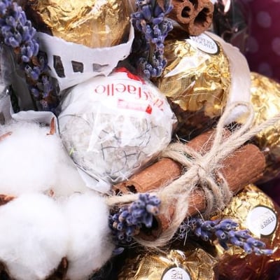 Букет із шоколадних цукерок  Київ