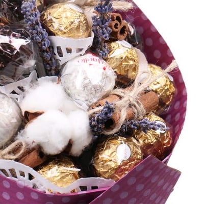 Букет із шоколадних цукерок  Київ