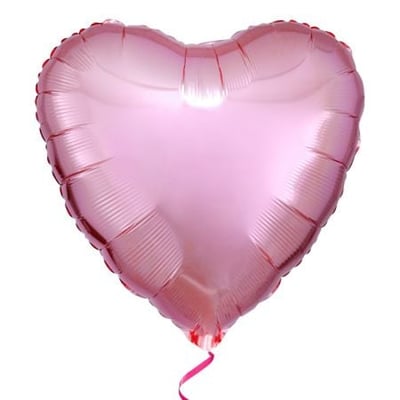 Foil pink heart balloon Simferopol