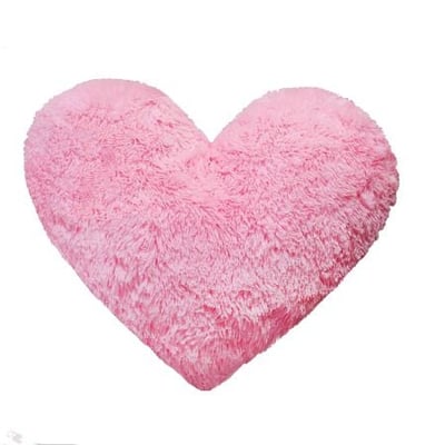 Подушка рожеве серце Київ