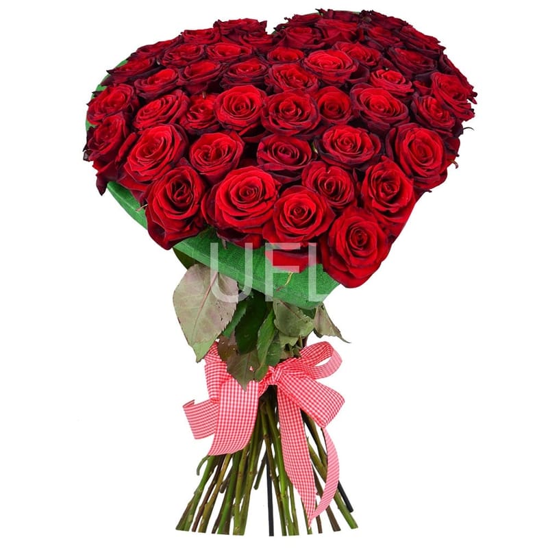 Розы в виде сердца 0 €