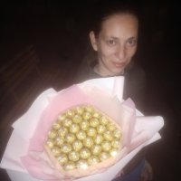 Candy bouquet Gold