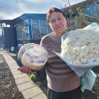 Big bouquet of chrysanthemums