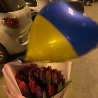 Воздушный шарик «Люблю Украину»