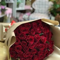 51 red roses  - Mubarek