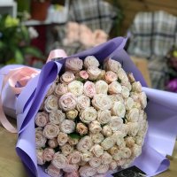 Promo! 101 creamy roses - Arad