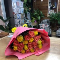 Букет Фарби літа 25 троянд - Літія