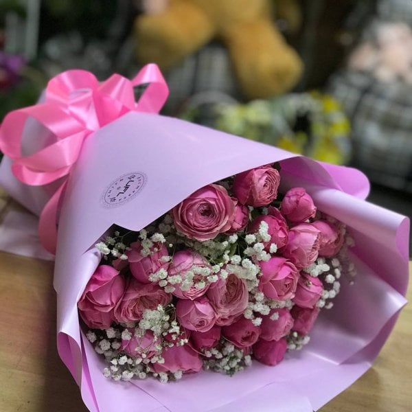 Букет цветов Розовые сны