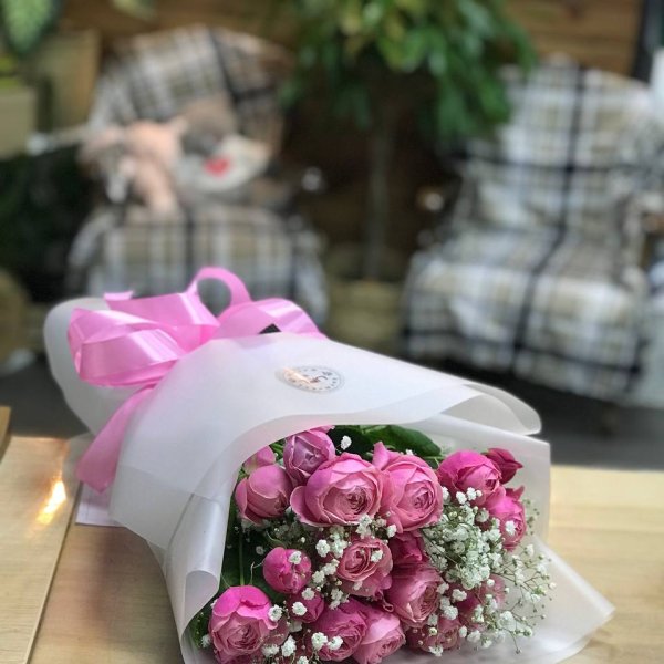 Букет квітів Рожеві сни - Канкакі